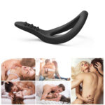 Laura Silicone Dual Stimulations Cock Ring