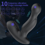 Picking Dual Motors Prostate Vibrator with Remote Control