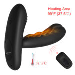 Bowdy Heating Wireless Prostate Anal Vibrator
