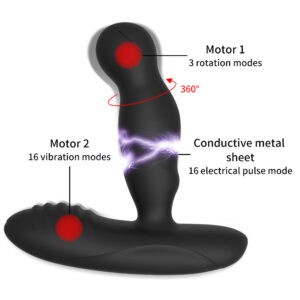 Shock 3 in 1 Prostate Electric Shock Wireless Vibrator
