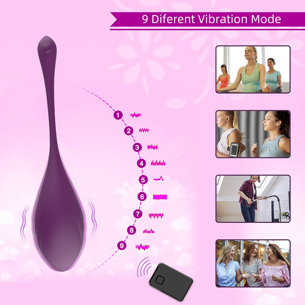 9 Diferent Vibration Mode Love Egg Vibrator