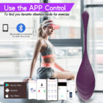 Use the APP Control To find you favorite vibration mode for exercise