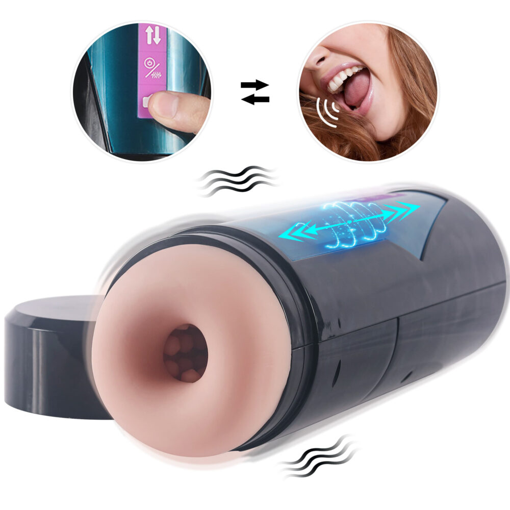 Kaiya Voice System Vibrating Automatic Male Masturbation Cup