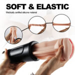 Locke Rechargeable Realistic Male Masturbation Cup