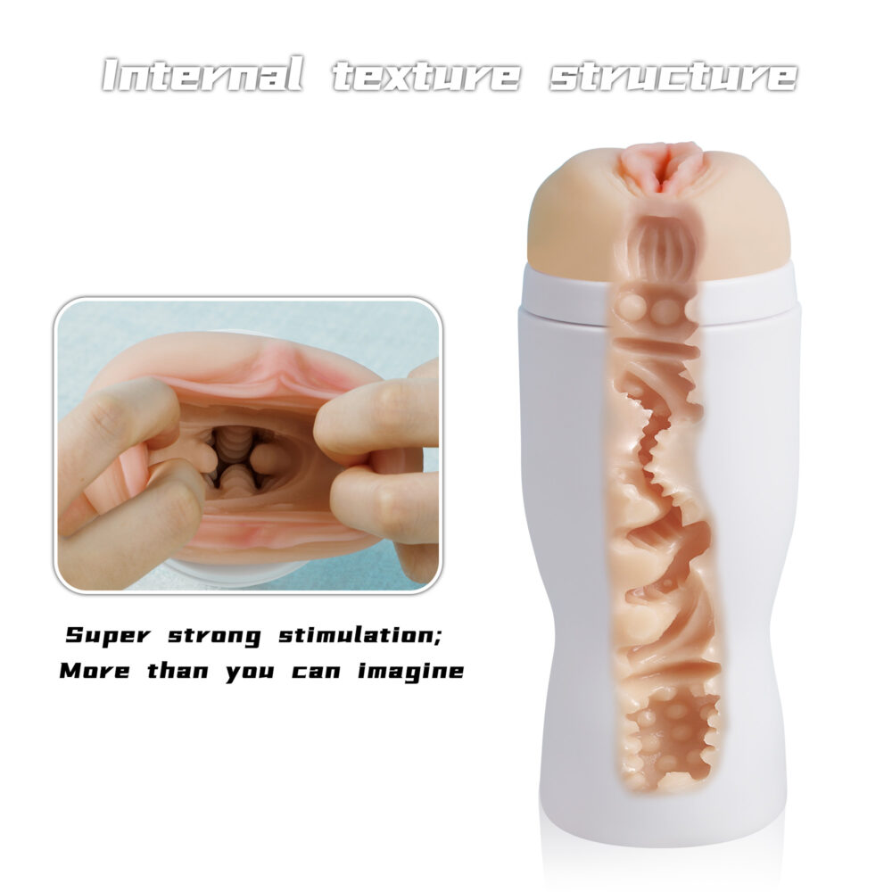 Mia Realistic Pocket Pussy Stroker Masturbation Cup
