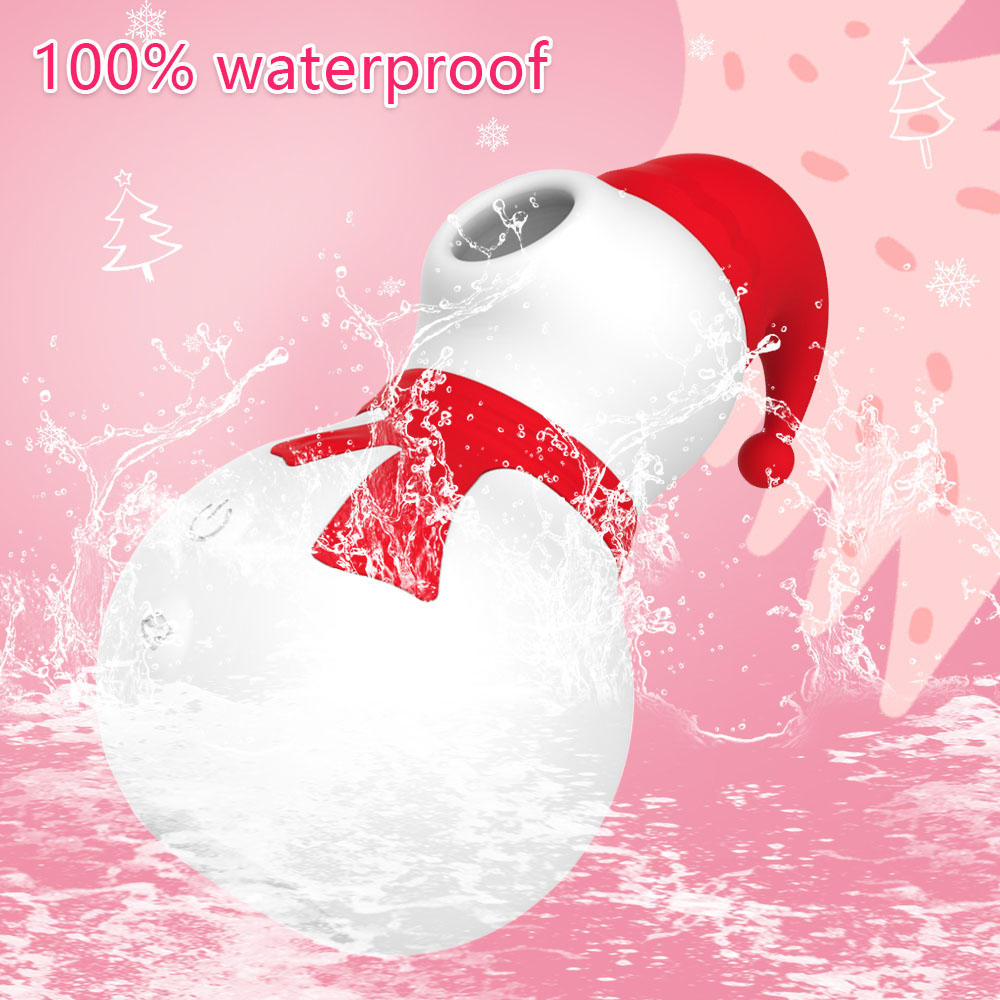 100% Waterproof Merry Christmas Snowman Sucker