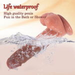 Life Waterproof Harriet Rechargeable Remote Control Realistic Dildo with Suction Cup
