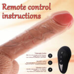 Harriet Rechargeable Remote Control Realistic Dildo with Suction Cup