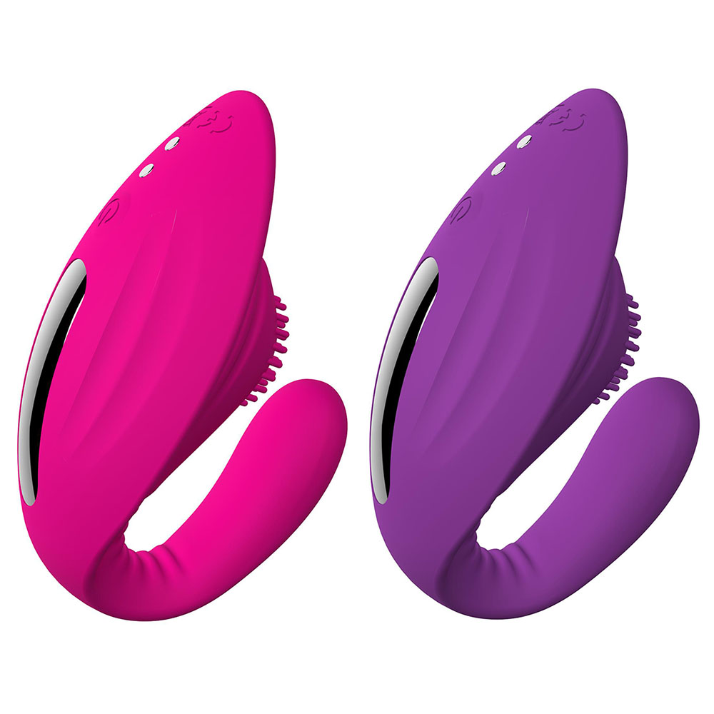 Shell Rechargeable 3-Spot Wearable Vibrator with Remote Control