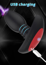 Remoted-Controlled Vibration Anal Plug