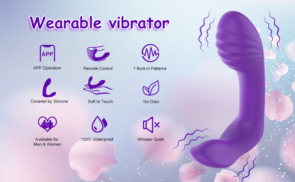 Pulsar App and Remote Controlled Wearable Vibrator for Men and Women