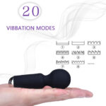 20 Modes Mini Massage Wand Vibrator