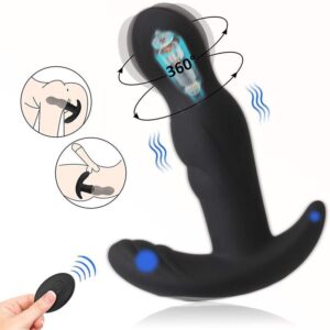 Rotating Prostate Vibrator with Remote Control