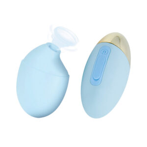 Pebble Clitoral Suction Stimulator in Blue